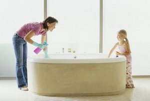 Как очистить ванну в домашних условиях
