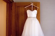 постирать свадебное платье