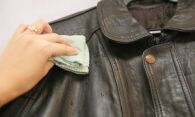 Как стирать кожаную куртку – советы по удалению пятен