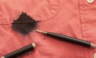 Как отстирать ручку – быстрые способы убрать следы от чернил