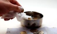 Как почистить старую монету в домашних условиях