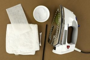 как почистить утюг от пригара
